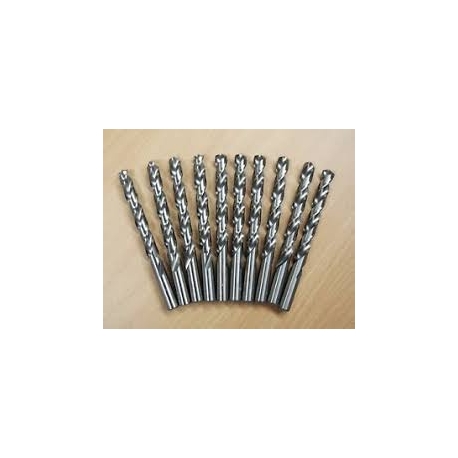 10pc HSS M2 drill bits 5/32'' (500357)