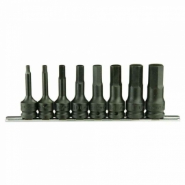 Deep hexagonal socket set metric (TH408MD)