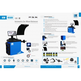 Hauvrex automatic wheel balancer (HW9500)