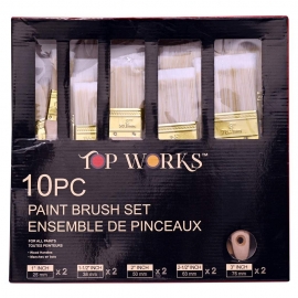 Poly paint brush 10 piece set (MOD-078534)