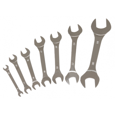 7 piece thin wrench set double sided (W30684)