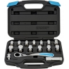 16pc Ultra Access socket and ratchet set (39100)