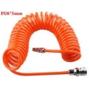 PU air recoil hose with coupler (A831829A)