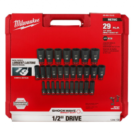 Milwaukee Shockwave impact duty socket set (MLW49-66-7015)