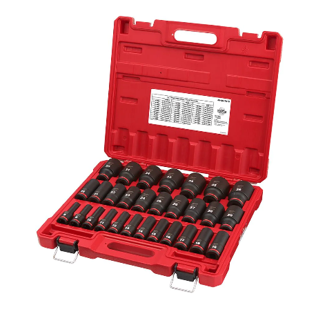 Milwaukee Shockwave impact duty socket set (MLW49-66-7015)