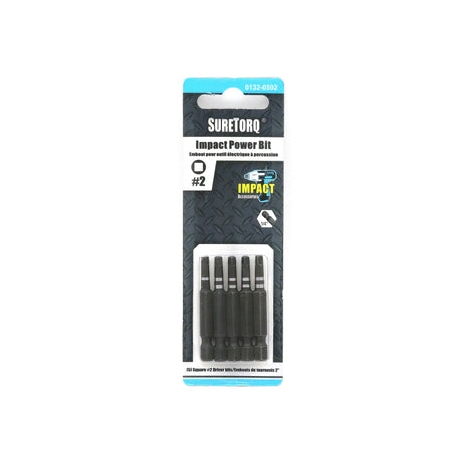 5 piece impact resistant R2 bits (0132-0505)