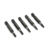 5 piece impact resistant R2 bits (0132-0505)