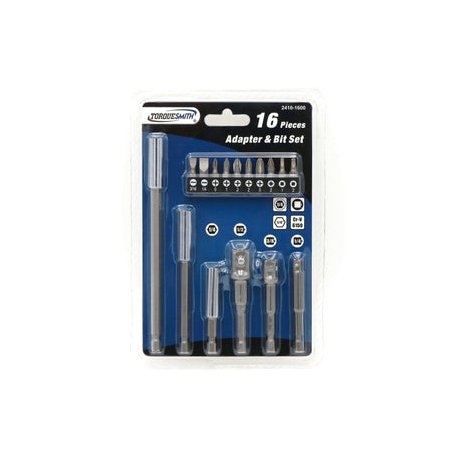 16pc adapter and bit set (2410-1600)