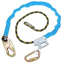 Work position lanyard with rope grab (105717)