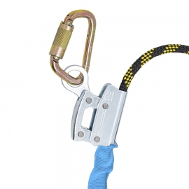 Work position lanyard with rope grab (105717)