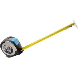 OX Tools 35' Stainless-Steel Retractable Tape Measure 1 13/16" Width, 9 1/2 Stand Out (P501535)