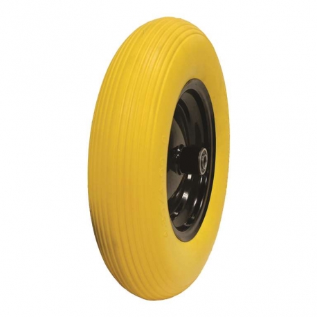 Flat free tire 16'' for wheel barrows (T008763N)