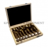 8 piece drill bit demming set HSS (1253-011)