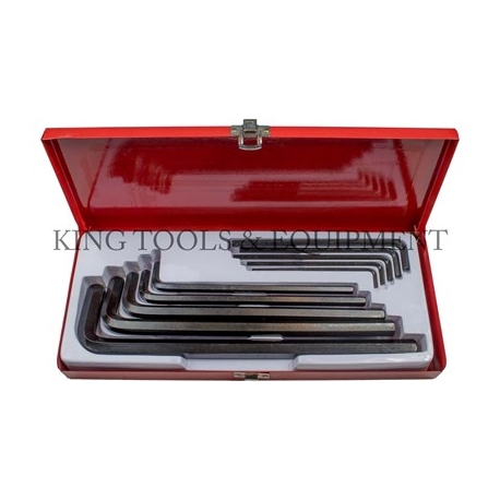 10 piece extra long hexagonal wrench set SAE (0384-0)