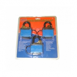 3 piece water resistant locks 50mm (RDWP3)