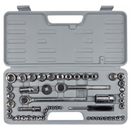 52pc combined ratchet and socket set (W1172)