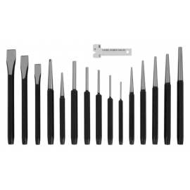 16 piece punch and chisel set (W7540)