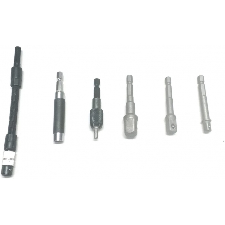 6 pc drill accessory set (64995)