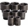 10 pc 1 Inch Industrial Deep Impact socket set BTSAE1-10