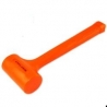 3 lb Dead Blow Hammer, Neon Orange H/Duty.(02848a)