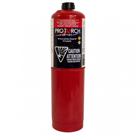 HAZ PRO TORCH 1.4OZ OXYGEN CYLINDER 8000493