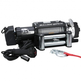 BULLDOG WINCH 10039 - TREUIL DE REMORQUE 12000LB AVEC CÂBLE MÉTALLIQUE /KIT BUL10039