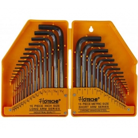 30pc Combo Hex Key Set, SAE/MM (307330)