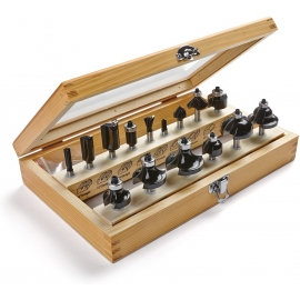 Irwin 15pc router bit set (1901048)