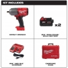 Milwaukee M18 High torque 1/2'' cordless impact kit (2767-22)