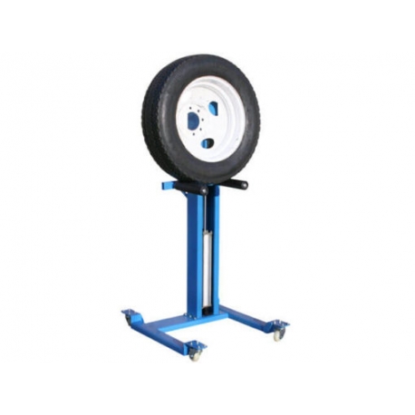 Élévateur de roue portable pneumatique décalé de capacité AEZWL-2