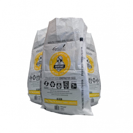 20PC HD construction woven Demolition bags (186795)