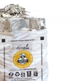 20PC HD construction woven Demolition bags (186795)