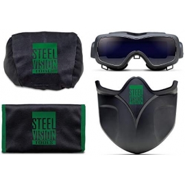 Steel Vision Auto darkening welding helmet mask kit (32000)