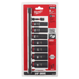 8pc shockwave metric 3/8'' drive socket set (MLW49667021)