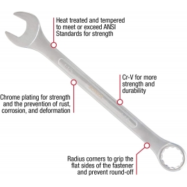 Sunex 14 pc SAE combination wrench set (SUN9714A)