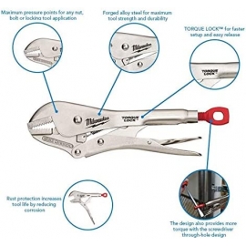 Milwaukee 10 inch Locking jaw pliers (48223510)