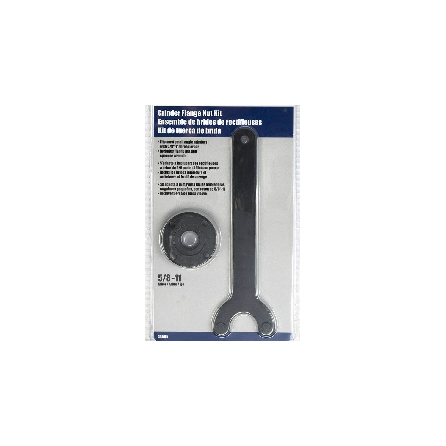 Angle grinder wrench and nut set (44565) CENTRE OUTILS PLUS