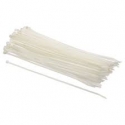 7 inch natural cable tie wraps 100pc (750N)