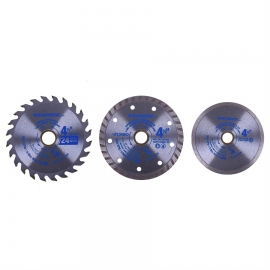 Diamond saw blade set 4.5'' (120639)