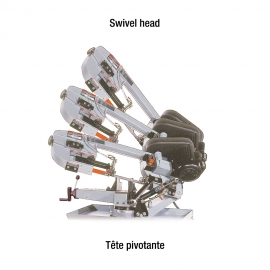 7'' x 12'' dual swivel metal cutting bandsaw (KC712DS)