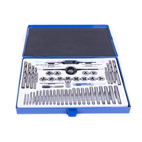 53PC TUNGSTEN TAP & DIE SAE & METRIC SET 703023