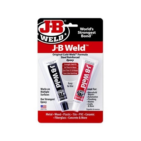 J-B WELD ORIGINAL COLD-WELD STEEL REINFORCED EPOXY 28.4G 87000655