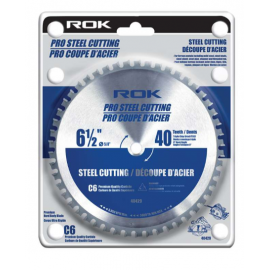 6 1/2" X 40T Steel Cutting Saw Blade 40429