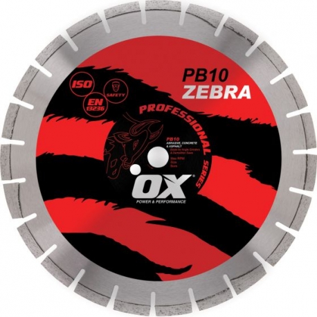 OX tools' 16inch Professional abrasive diamond blade (PB1016)