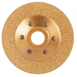 Vacuum brazed diamond cup wheel (120462)