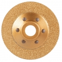 Vacuum brazed diamond cup wheel (120462)