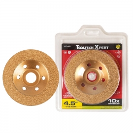 Vacuum brazed diamond cup wheel (120462)