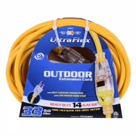 14G electrical extension cord 33 feet (140053)