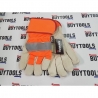 Gants de travail en cuir haute visibilité haute qualité FC31-HV11