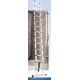 Telescopic ladder aluminium WITH stabilizer (ECH16A)